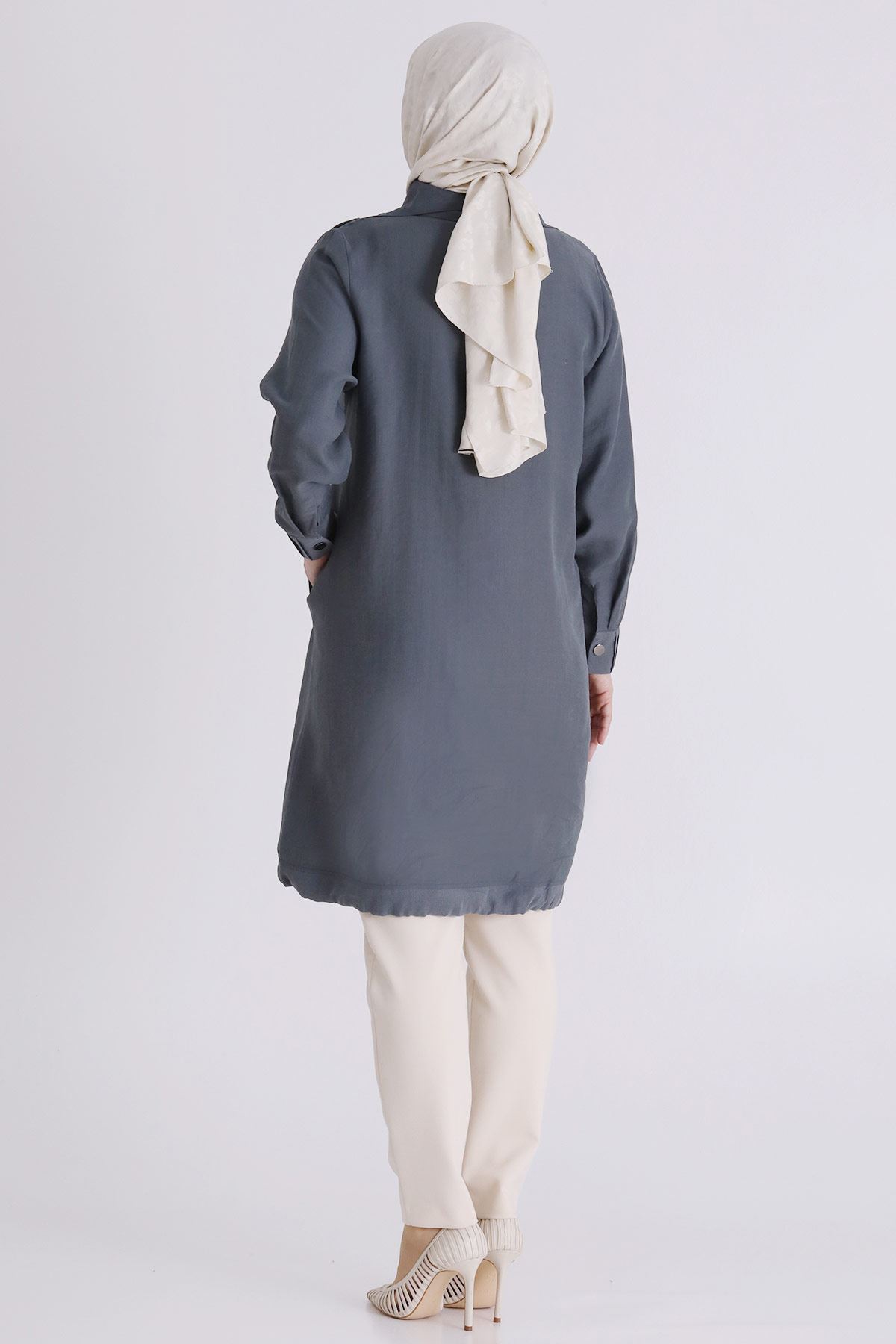 Büyük Beden Tesettür Kap 25144 Nefti