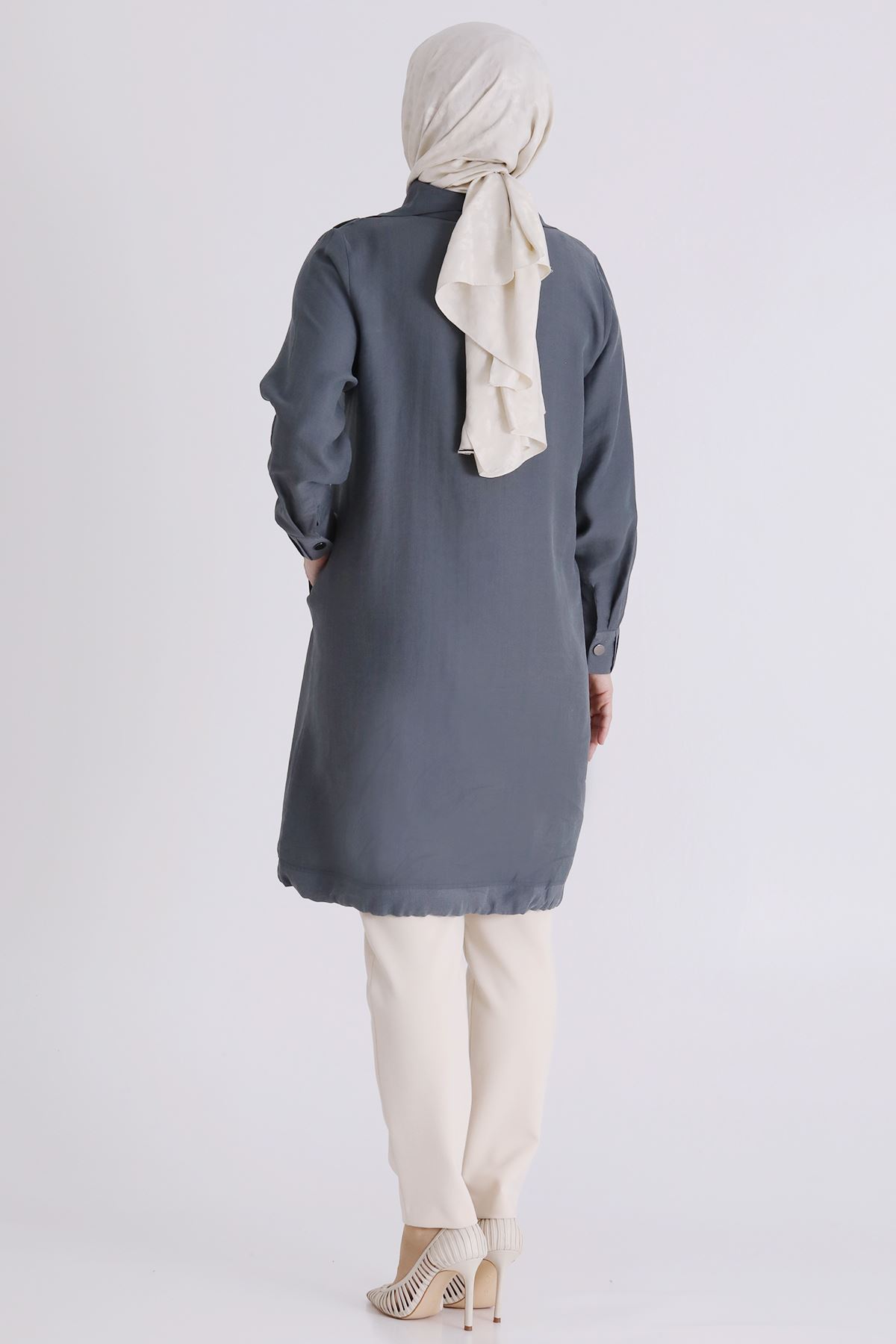 Büyük Beden Tesettür Kap 25144 Nefti