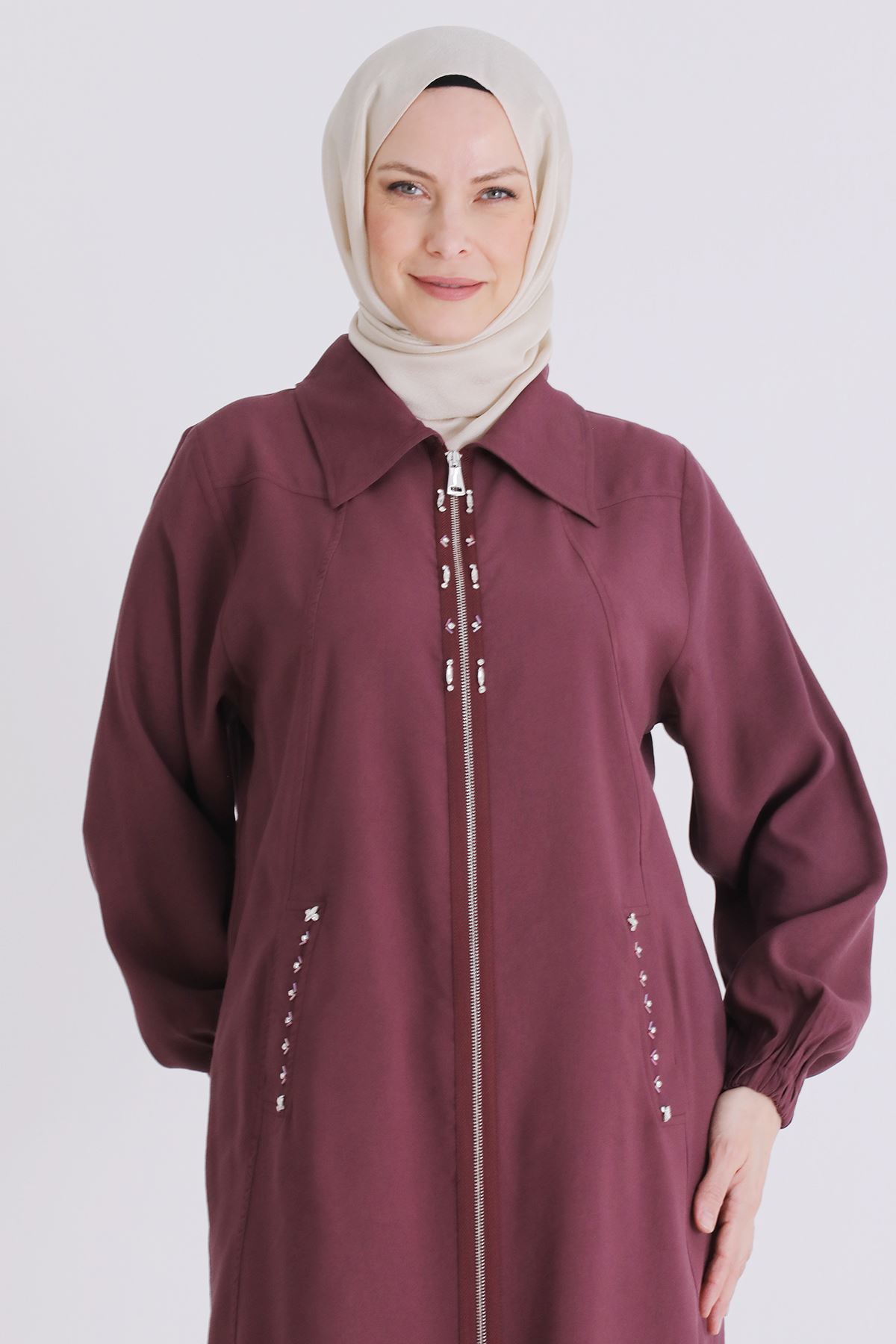 Büyük Beden Tesettür Kap 2555 Dut