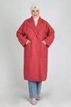 Büyük Beden Tesettür Oversize Kap 25077 Greyfurt