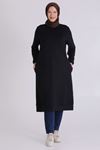 Büyük Beden Tesettür Tunik 2067 Siyah