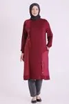 Büyük Beden Tesettür Tunik 2074 Bordo